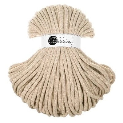 Bobbiny Jumbo 9 mm 100 m Warm Beige юта (BS-E109)