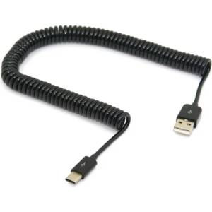 Gigapack Кабел за данни USB 3.1 - Type-C, 200-300 см, ЧЕРЕН GP-60571 (GP-60571)