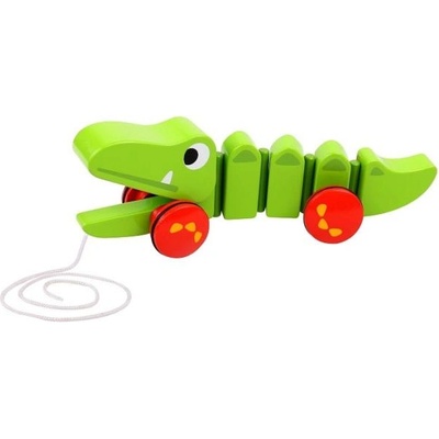 Babu - Дървен крокодил на колела