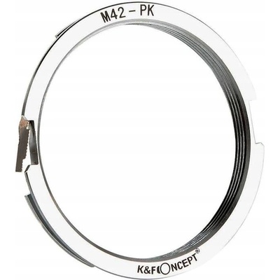 K&F Adaptér bajonetu pro fotoaparáty Pentax K a objektivy M42 Concept
