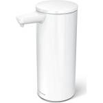simplehuman Бял автоматичен метален диспенсер за сапун 266 ml - simplehuman (ST1085)