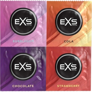 EXS Condoms - презервативи - микс вкусове - 12 броя - lovesexshop