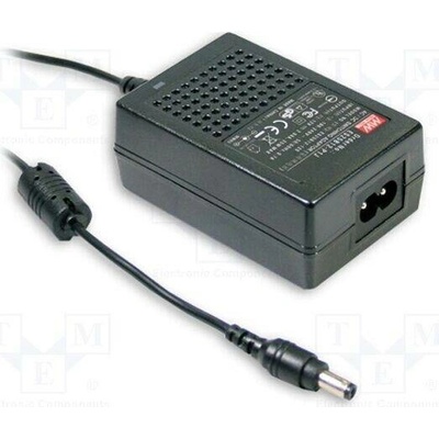 MEAN WELL GSM18B12-P1J Napájecí zdroj: spínaný; 12VDC; 1,5A; Výv: 5,5/2,1; 18W; 80÷264VAC
