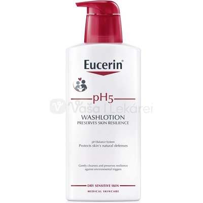 Eucerin pH5 sprchová emulzia pre citlivú pokožku 400 ml