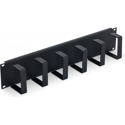 Vyvazovací panel Triton RAB-VP-X22-A1 Vyvazovací panel, 19"", 2U, 6x vyvazovací háček 70x85mm, černý RAB-VP-X22-A1