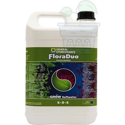 T. A. - Terra Aquatica GHE Flora Duo Grow S/W 10л. - тор за растеж (за мека вода) (4380)