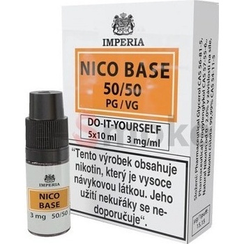 Imperia Fifty Booster 50VG/50PG 3 mg 5 x 10 ml