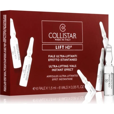 Collistar Lift HD Ultra-Lifting Vials Instant Effect лифтинг серум за лице 6 x 1.5ml