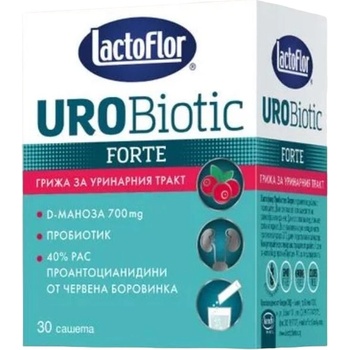 Lactoflor UroBiotic Forte, 30 сашета, Lactoflor