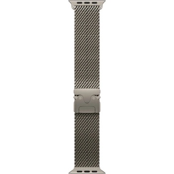 Apple Каишка Apple - Milanese Loop, Apple Watch, 49 mm, S, Natural Titanium (mghn4zm/a)