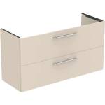 Ideal Standard i. Life A - Шкаф за мивка, 120x44x63 cm, 2 чекмеджета, матов пясък T5258NF (T5258NF)