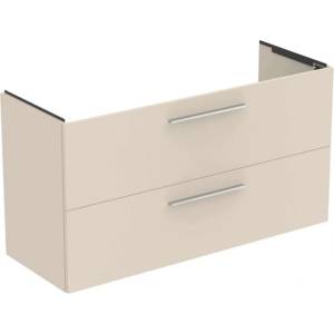 Ideal Standard i. Life A - Шкаф за мивка, 120x44x63 cm, 2 чекмеджета, матов пясък T5258NF (T5258NF)