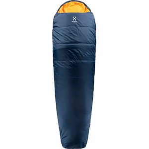Haglöfs Синтетичен спален чувал Haglöfs Tarius Lite +8 Synthetic sleeping bag - Midnight Blue / Tangerine - размер 190 cm (514-1724-0111) Спален чувал