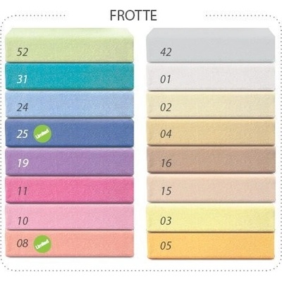 Baby Matex prestieradlo froté biele 70x140