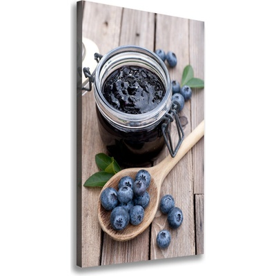 Vertikálny foto obraz na plátne Jahodová marmeláda 50x100 cm