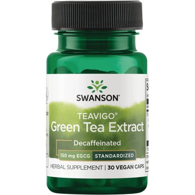 Swanson TEAVIGO Zelený Čaj Green Tea Extract 30 kapsúl