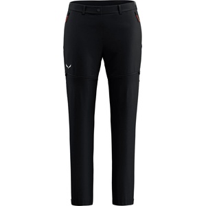 Salewa Дамски панталон със свалящи крачоли Salewa Women's Puez Talvena DST 2/1 Pant Walking trousers - Black Out - размер 42 (EU) (110-1568-0116)