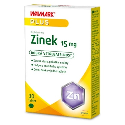Walmark Zinek 15mg 90 tablet – Hledejceny.cz