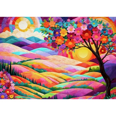 Enjoy - Puzzle Land of Two Suns - 1 000 piese