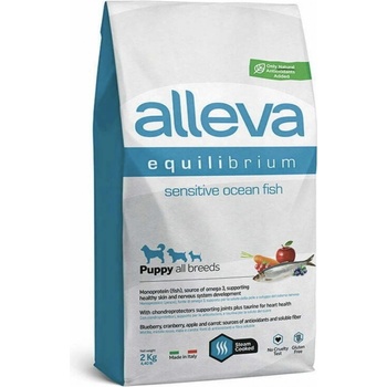 Alleva Equilibrium Sensitive Puppy All Breeds Ocean Fish 12 kg
