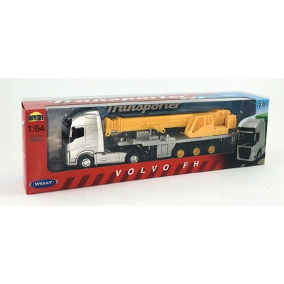 WELLY TIR VOLVO FH S JEŘÁBEM MODEL 1:64