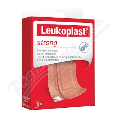 Leukoplast Strong náplast pevná 2 vel. 20 ks