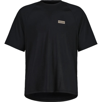 Maloja Мъжка фланелка с къс ръкав за колоездене Maloja GernM. Cycling jersey - Deep Black - размер XL (056-4227-0114)