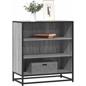 vidaXL Шкаф Grey Sonoma 68x35x76 cm Изработена дървесина и метал (848977)