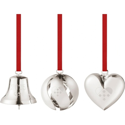 Georg Jensen Vianočná ozdoba Bell Palladium 2025 – zberateľská edícia