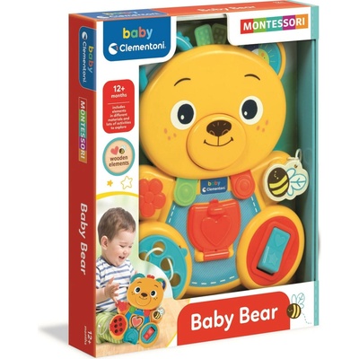Clementoni Montessori baby medvídek Busy