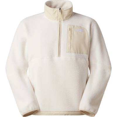 The North Face Мъжки поларен пуловер The North Face Yumiori Off Peak 1/2 Zip Jacket Fleece jumper - White Dune / Desert Stone (005-7062-0312)