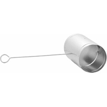 Klapka Ø125 mm s pevným tiahlom pozink