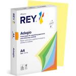 REY Копирна хартия, цветна, A4, 160 g, REY "Adagio", пастелно жълта RYADA160X448/471 CANARY (RYADA160X448/471 CANARY)