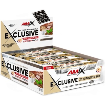 Image 1 of Amix Nutrition Exclusive Protein Bar [12 x 85 грама] Мока-шоко Кафе