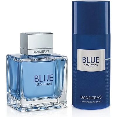 Antonio Banderas Blue Seduction for Men комплект за мъже Eau de Toilette 100 ml + Дезодорант 150 ml