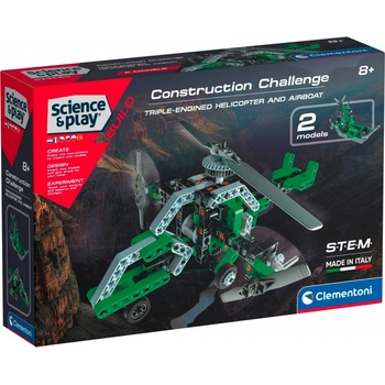 Clementoni Construction Challenge (helikoptéra)