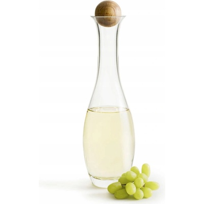 Sagaform Vysoká karafa Oval Oak 1 litr