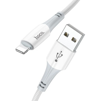hoco. iPhone 14 Pro / 14 Plus / 14 HOCO X70 кабел за данни USB - Lightning, 100 cm, БЯЛ X70_USB_LIGHTNING_W (X70_USB_LIGHTNING_W)