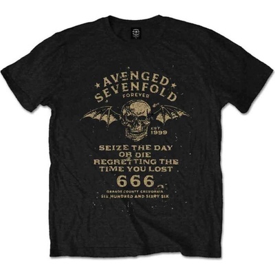 Avenged Sevenfold Seize the Day Soft Black M Риза (ASTS01M)