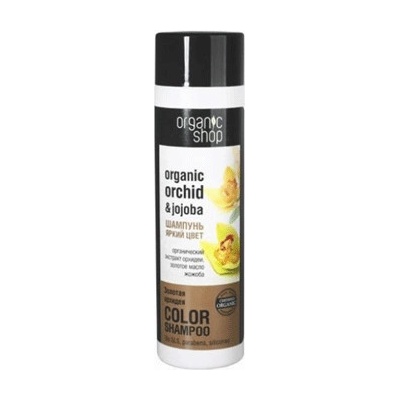 Organic šampon Zlatá orchidej zářivá barva 280 ml
