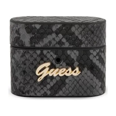 Guess Калъф Guess GUACAPPUSNSMLBK за AirPods Pro, черен, Python Collection (GUACAPPUSNSMLBK)