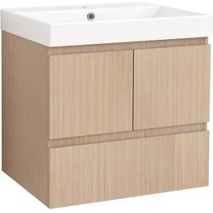 Inter Ceramic Конзолен PVC шкаф DAVIDE-60 9046-60, Inter Ceramic, 61.5х60х46см (9046-60+УМИВ. 5953W-2NEW)