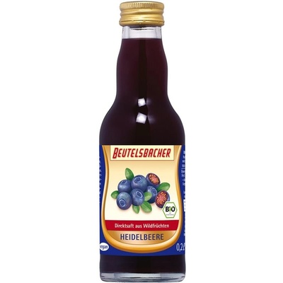 Beutelsbacher BIO borůvková šťáva 100% 200 ml