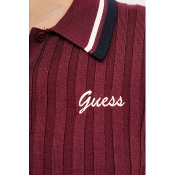 Guess Тениска с яка с вълна Guess SABINA (V5BP04.Z1152)