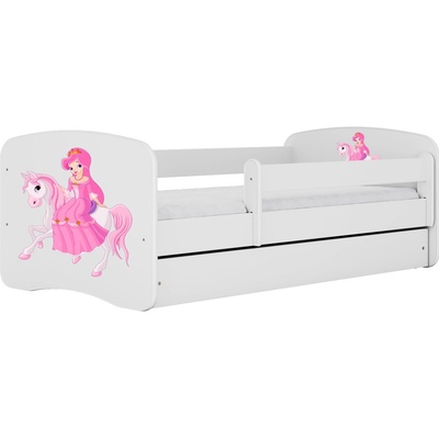 Kocot Kids Babydreams princezna na koni bílá se šuplíky