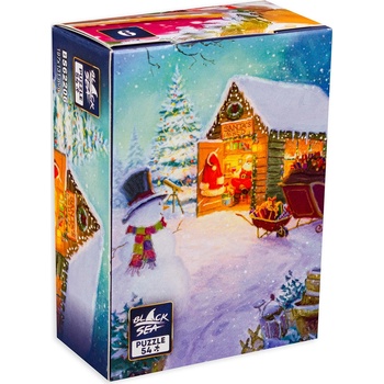 Image 1 of Black Sea Мини пъзел Black Sea от 54 части - Коледа, Ден 6 (BS62206)