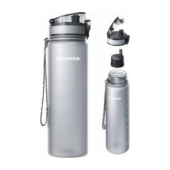 AQUAPHOR City Filter Bottle 800 ml, gray