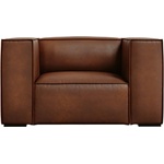 Windsor & Co Sofas Кафяв кожен фотьойл Madame - Windsor & Co Sofas (WIN_ARM_71_F1_MADAME5)