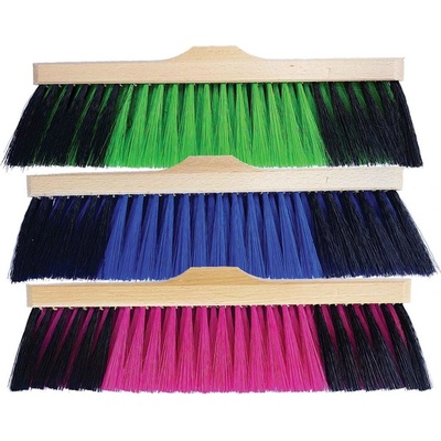 Tools Metla drevená 30 cm nylon rôzne farby bez násady