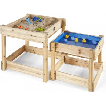 PLUM Dřevěné stolečky na hraní 2v1